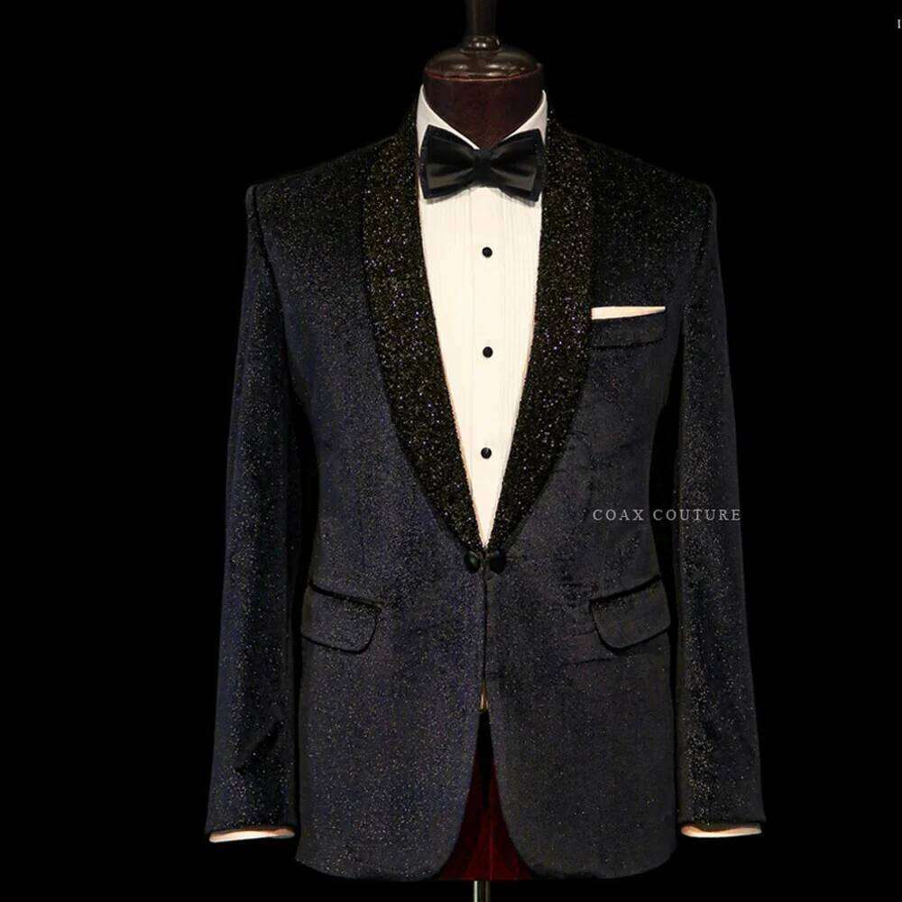Men Formal Wear Clothes - Zarif 2 Parça Düğün Takımları Slim