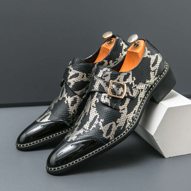 Men Formal Wear Brands - Retro Klasik Le Fu Ayakkabı Erkekler