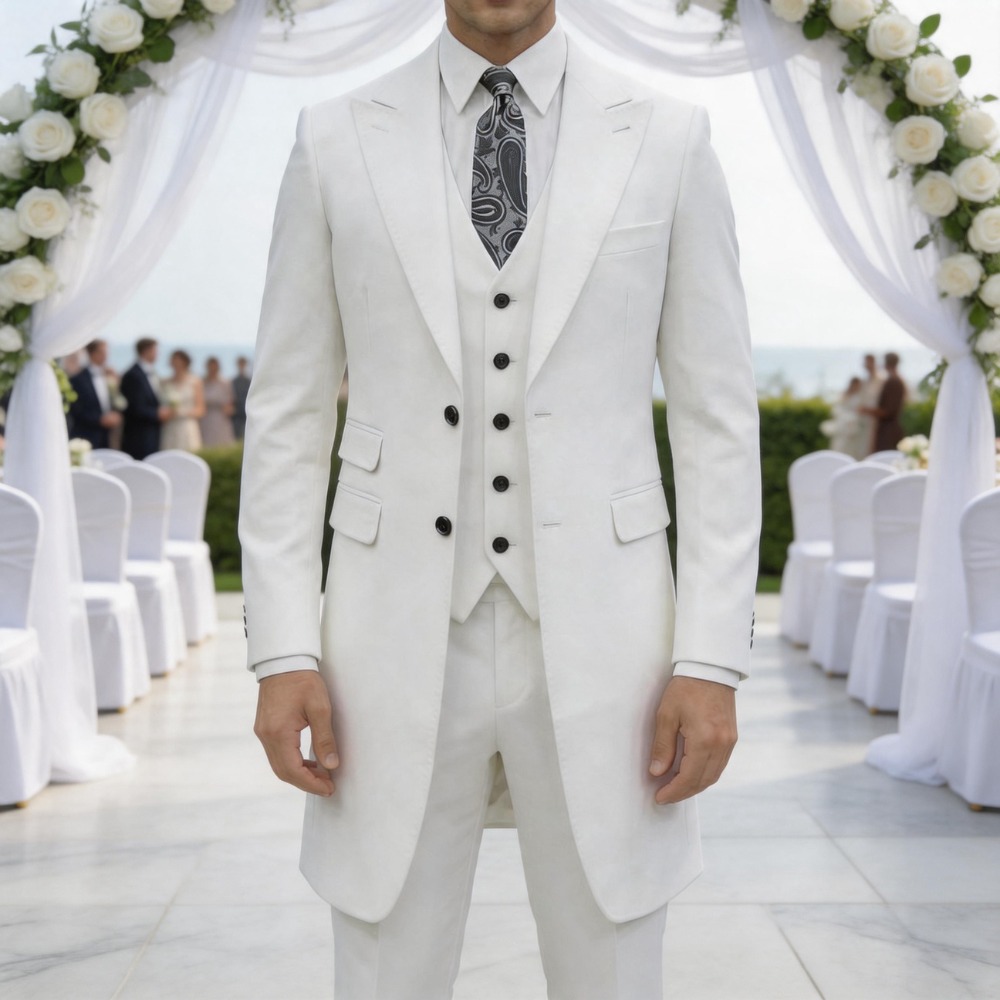 Men Formal Party Wear Dress - Slim Fit 3 Parça Resmi Erkek