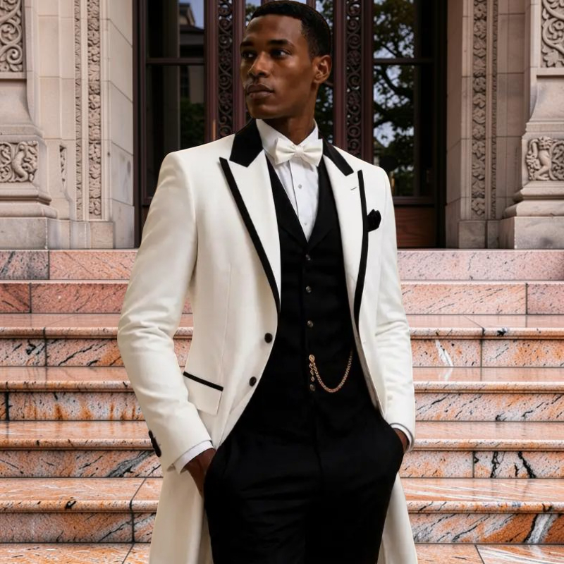 Men'S Formal Wear In Wedding - 3 Parça Erkek Düğün Takımı Slim