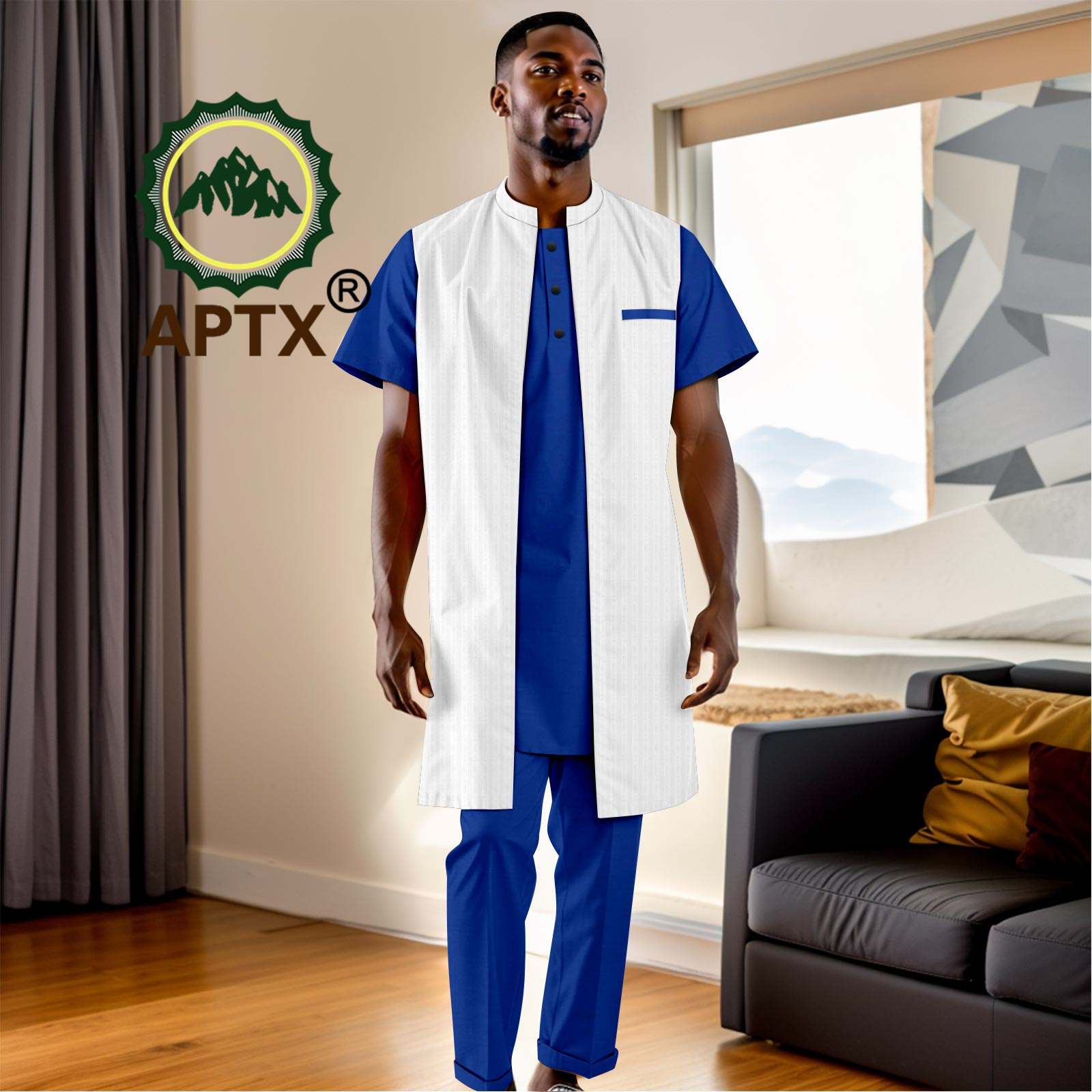 Men Formal Wear Clothes - Erkekler için Afrika Giysileri Geleneksel Takım