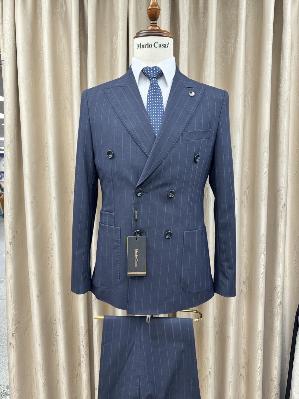 2026 Yeni Çizgili Takım Elbise - Elegant Formal Men'S Wear incelemesi ve fiyatı