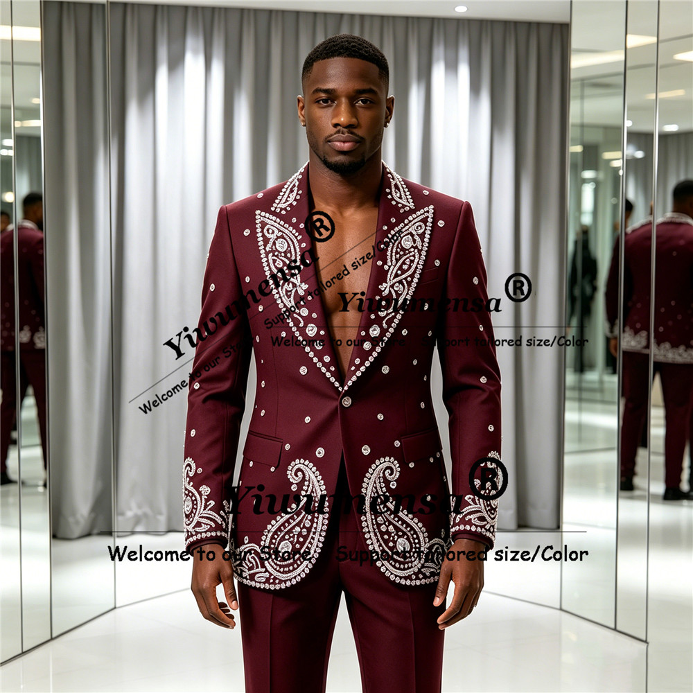 Işıltılı Takı Taşlar Süs Takım - Men'S Formal Wear Jewelry incelemesi ve fiyatı