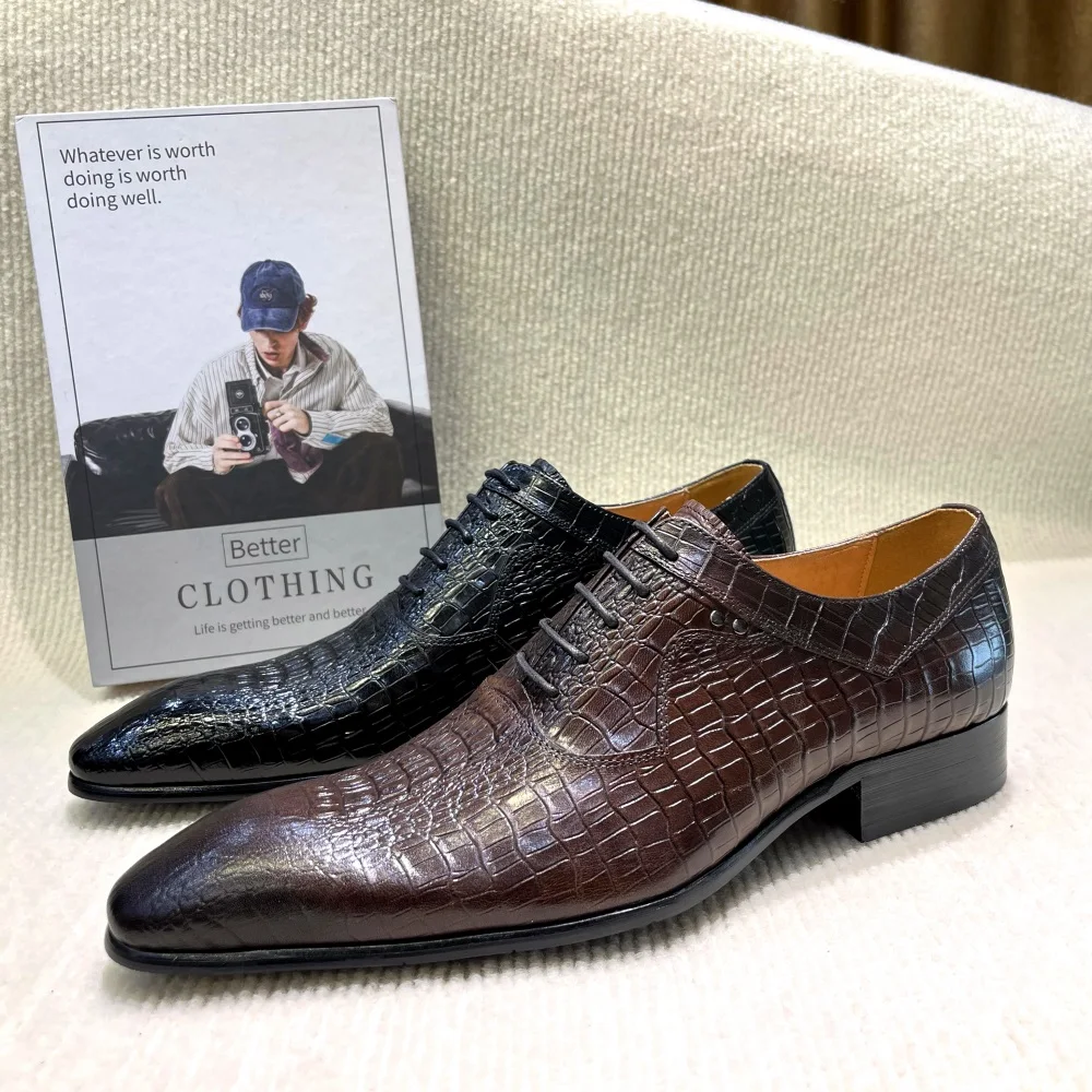 İtalyan Lüks erkek Sivri Burun - Men'S Formal Wear In Wedding incelemesi ve fiyatı