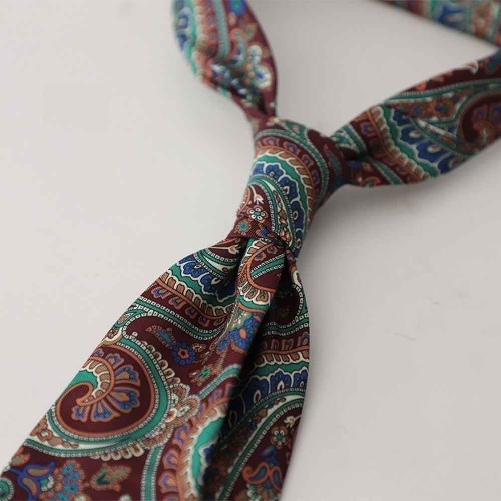 Moda Zarif Paisley Kravat 9 cm - Elegant Formal Men'S Wear incelemesi ve fiyatı