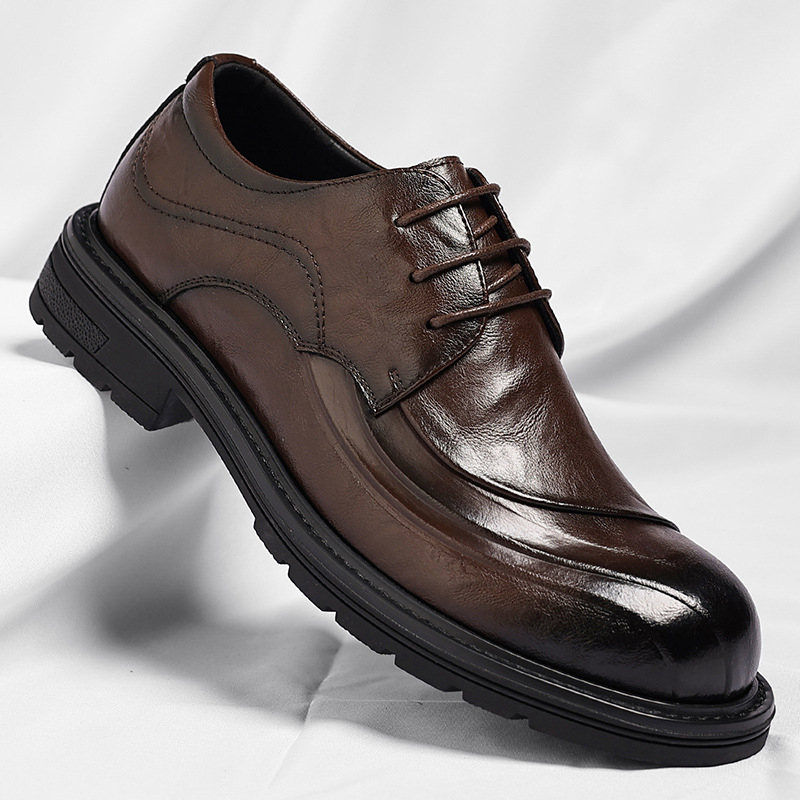 Kahverengi Parlatılmış Hakiki  - Men'S Formal Wear In Wedding incelemesi ve fiyatı