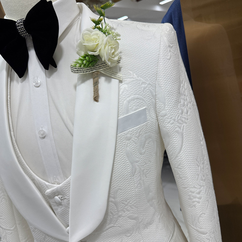 Erkek Düğün Takımı Beyaz 3 Par - Men'S Formal Wear In Wedding incelemesi ve fiyatı
