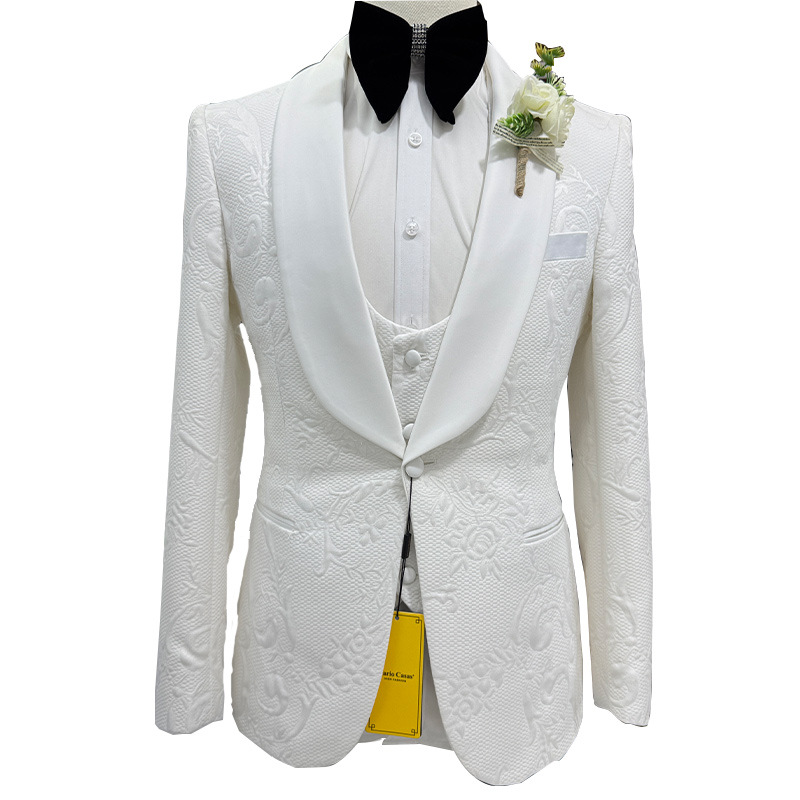 Erkek Düğün Takımı Beyaz 3 Par - Men'S Formal Wear In Wedding incelemesi ve fiyatı