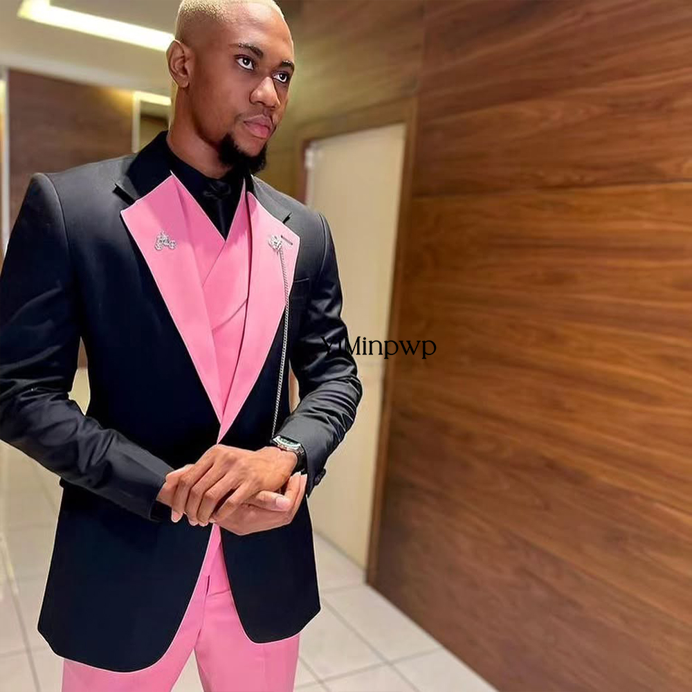 YiMinpwp Yakışıklı Pembe Erkek - Men Formal Wear Clothes incelemesi ve fiyatı