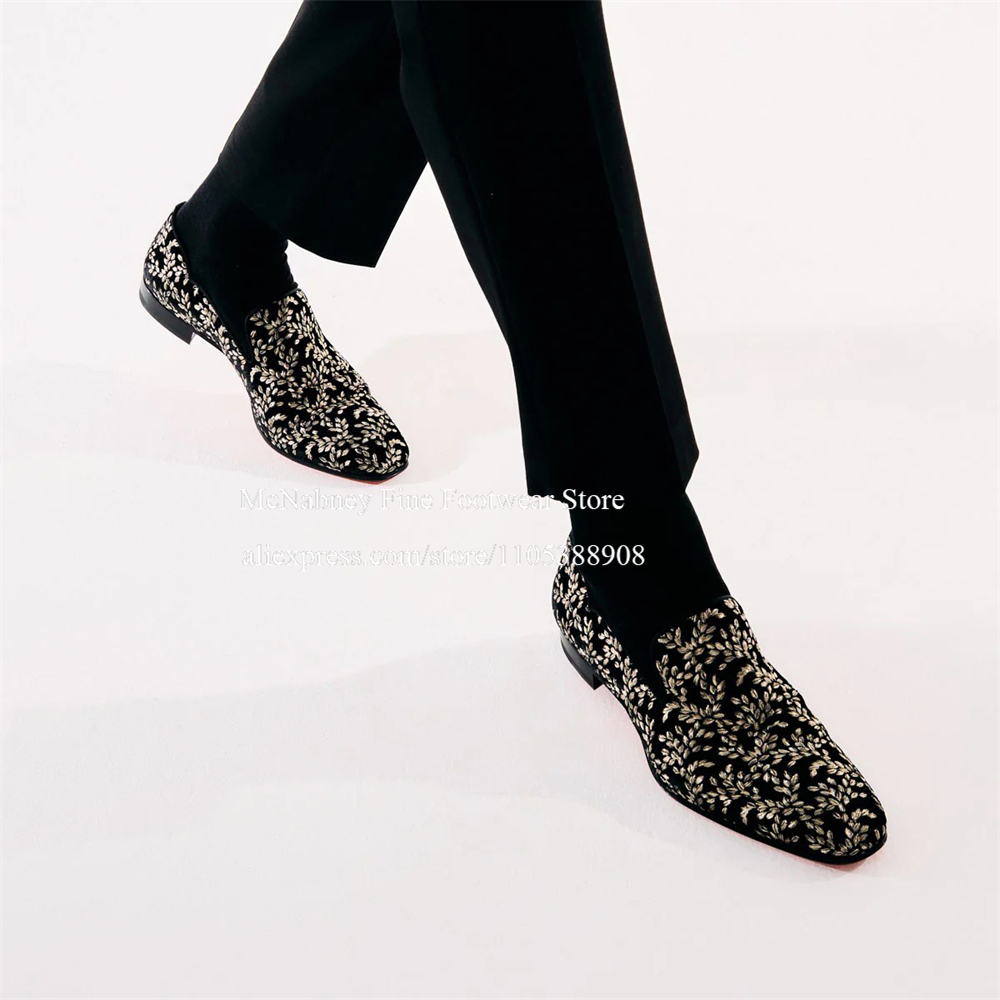 Siyah İpek Kadife Slip-On Loaf - Men Formal Party Wear Dress incelemesi ve fiyatı