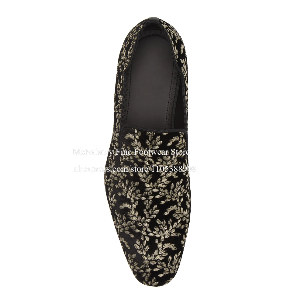 Siyah İpek Kadife Slip-On Loaf - Men Formal Party Wear Dress incelemesi ve fiyatı