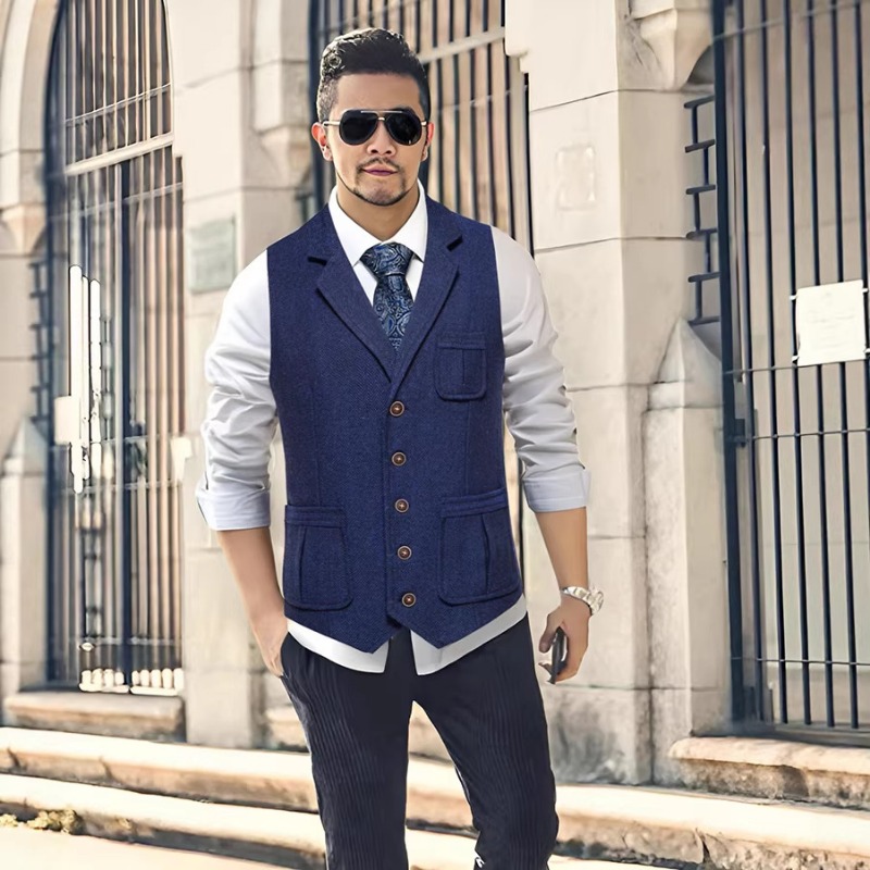 Erkek Balıksırtı Desenli Tüvit - Men'S Vintage Formal Wear incelemesi ve fiyatı