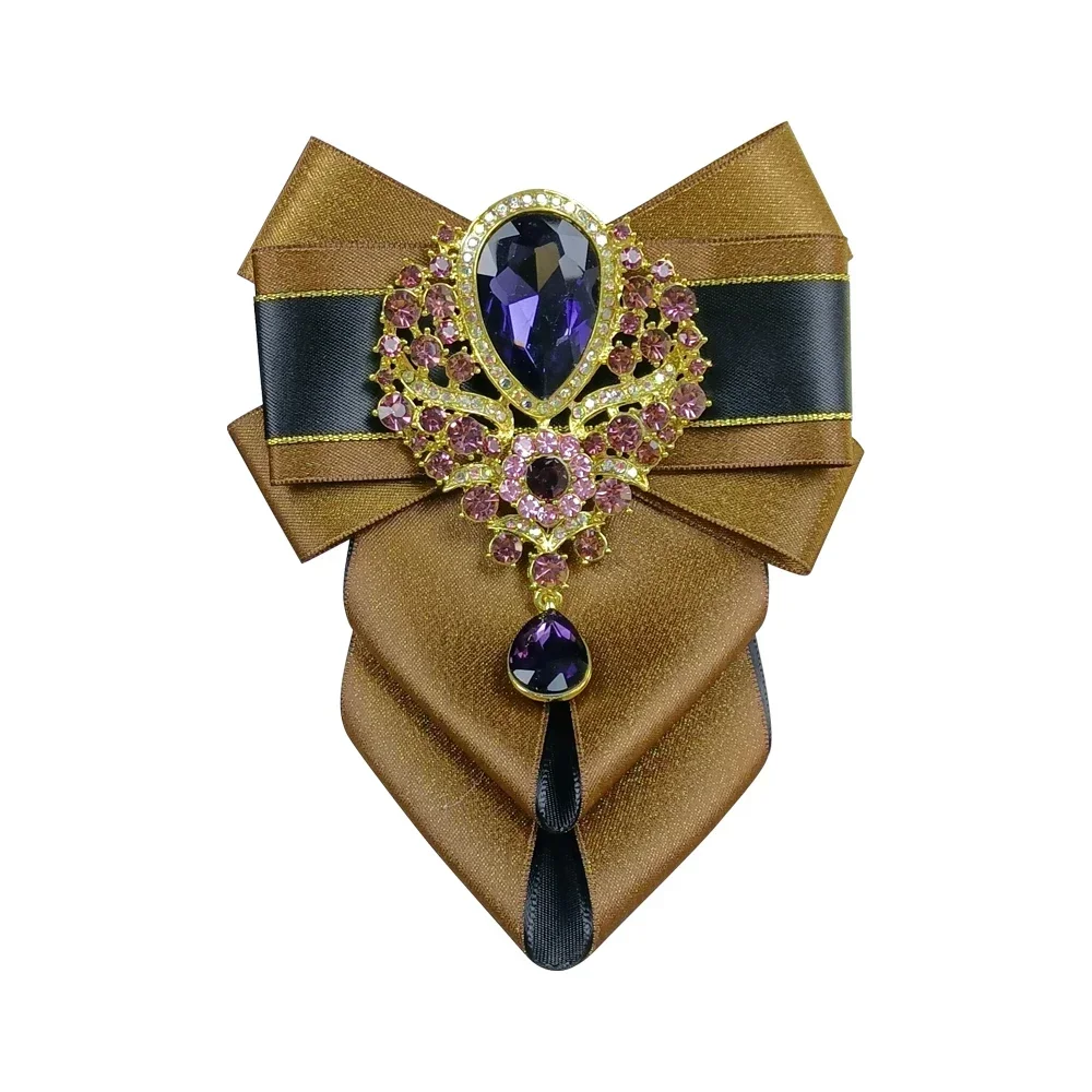 Lüks Orijinal Yeni Mor Rhinest - Men'S Formal Wear Jewelry incelemesi ve fiyatı