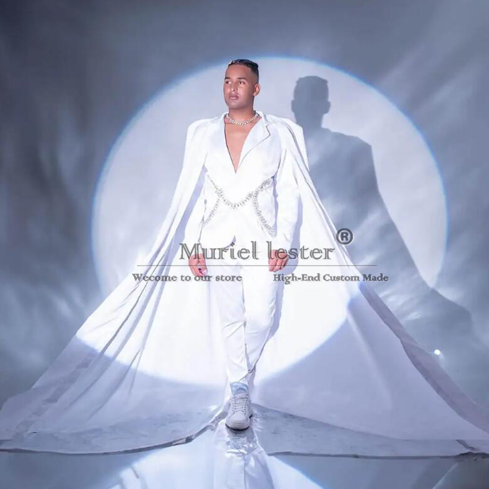 Beyaz damat giyim düğün takım  - Men'S Formal Wear Jewelry incelemesi ve fiyatı